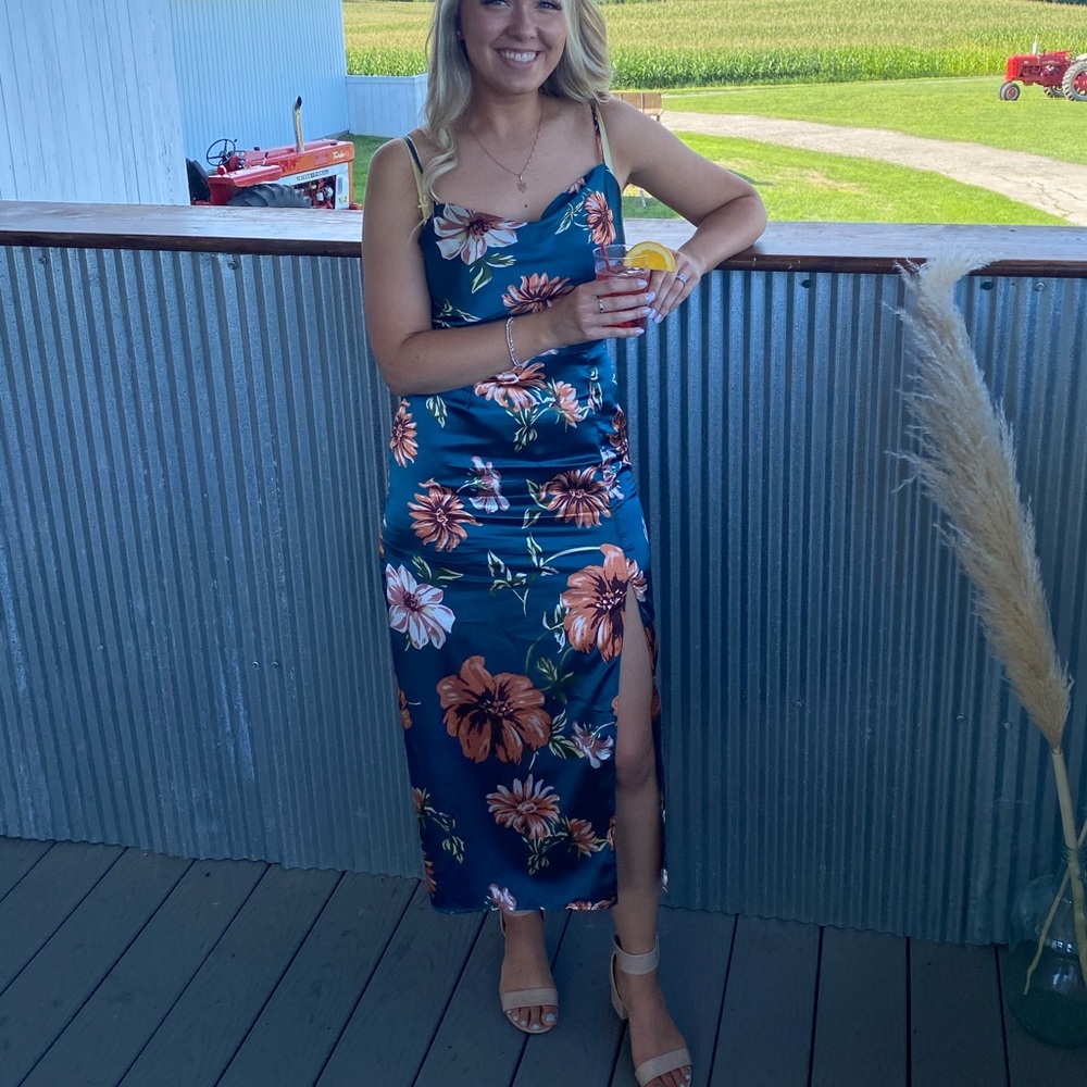 Shein silky dress